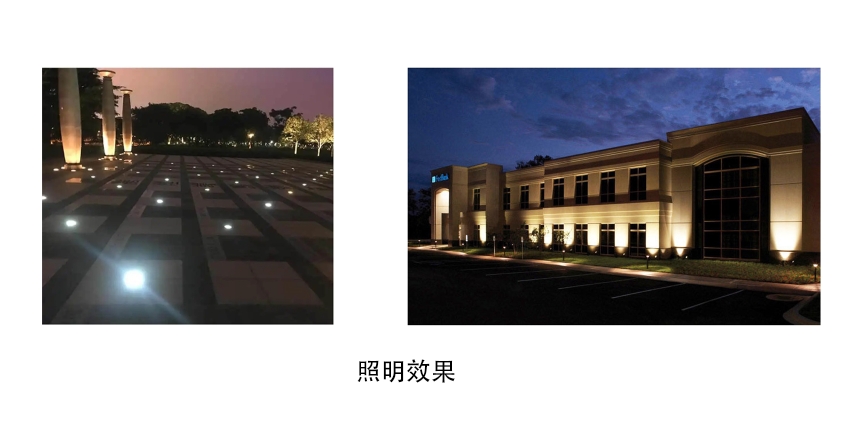 LED地埋燈照明效果圖 LED地埋燈照明效果圖